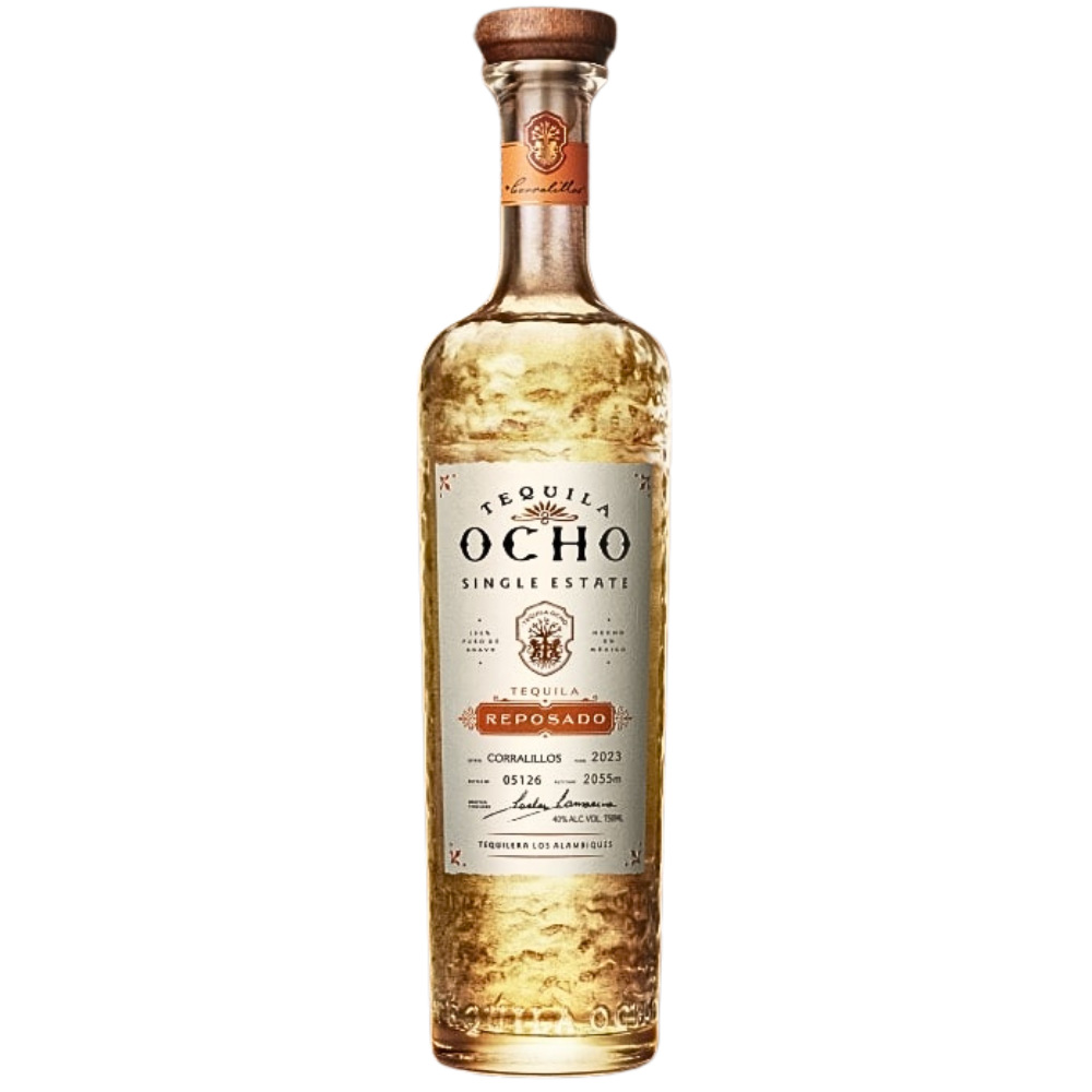 Tequila Ocho Reposado Tequila_Hollywood Beverage