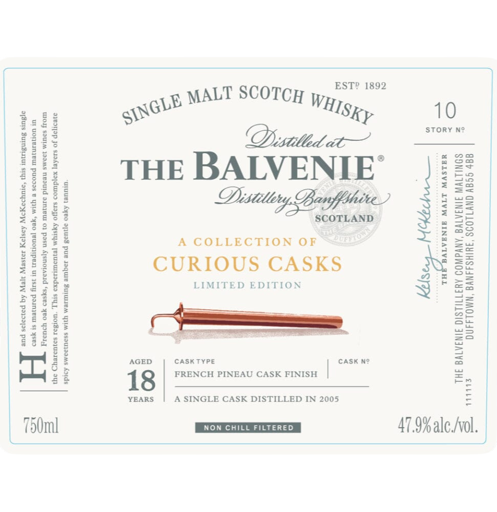 The Balvenie A Collection Of Curious Casks 18 Year Old Limited Edition_Hollywood Beverage