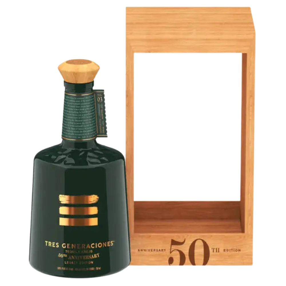 Tres Generaciones 50th Anniversary Anejo Tequila Limited Edition_Hollywood Beverage