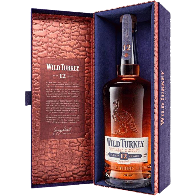 Wild Turkey 12 Year Old 101 Proof Distillers Reserve_Hollywood Beverage