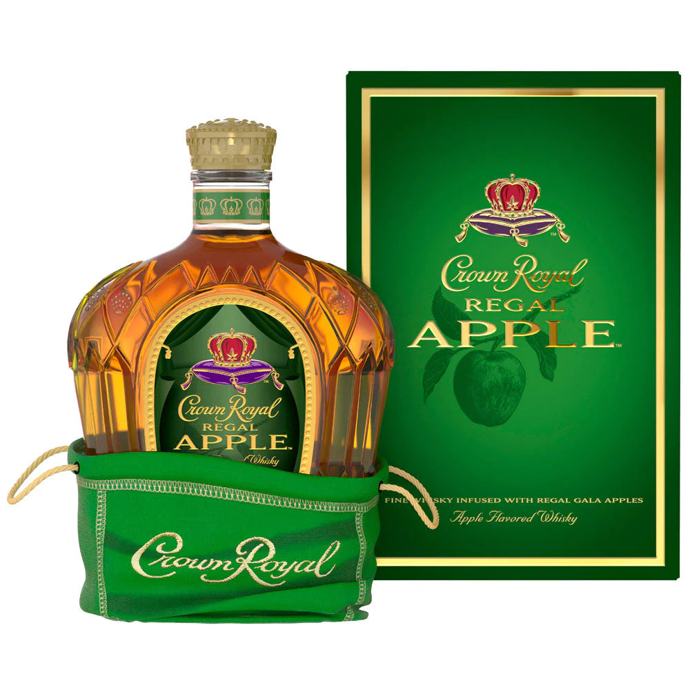 Crown Royal Canadian Whiskey Regal Apple_Hollywood Beverage