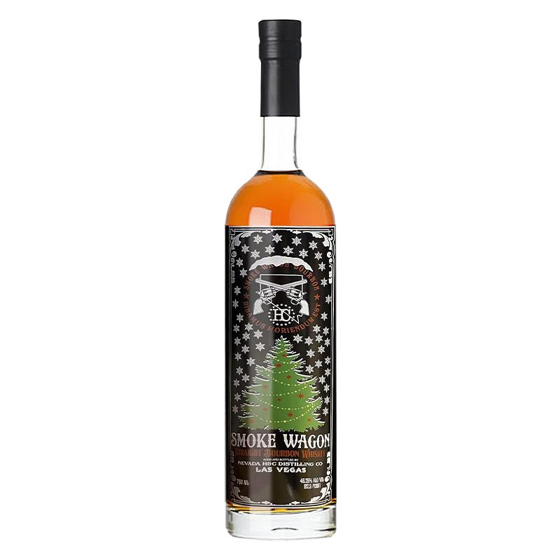 Smoke Wagon Straight Bourbon Christmas Edition 750ml_nestor liquor