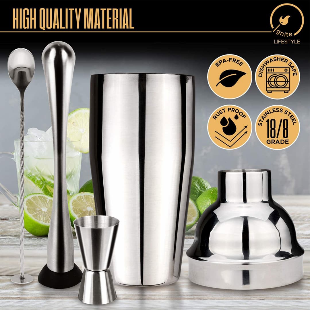 6 piece cocktail set