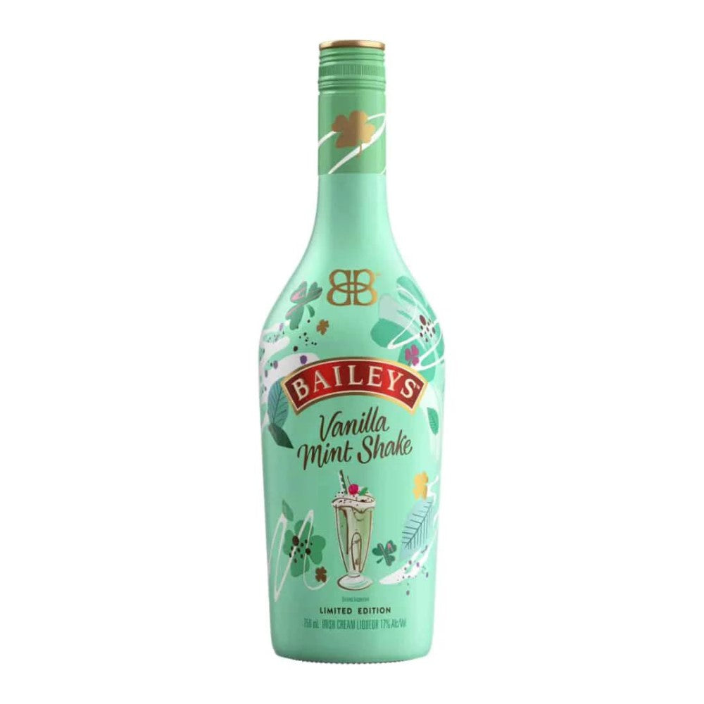 Bailey's Vanilla Mint Shake Cream Liqueur Limited Edition 750ml - Hollywood Beverage