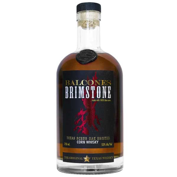 Balcones Brimstone Texas Scrub Oak Smoked Whiskey 750ml_nestor liquor