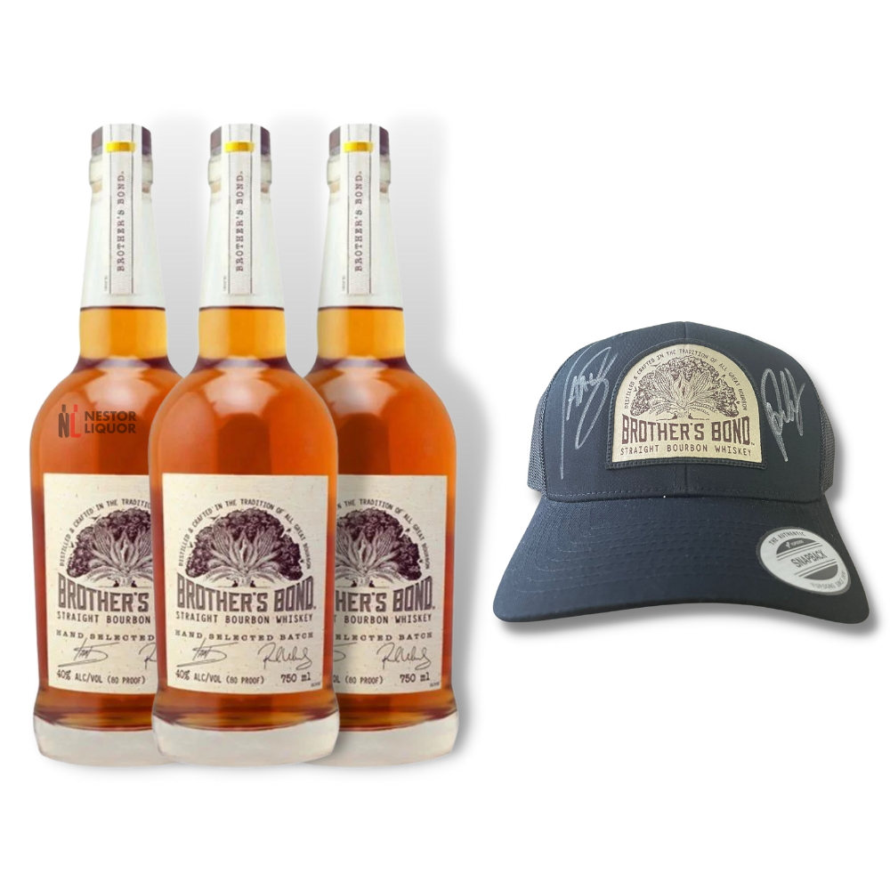 Brother's Bond Ian Somerhalder And Paul Wesley Signature Hat Bundle_nestor liquor