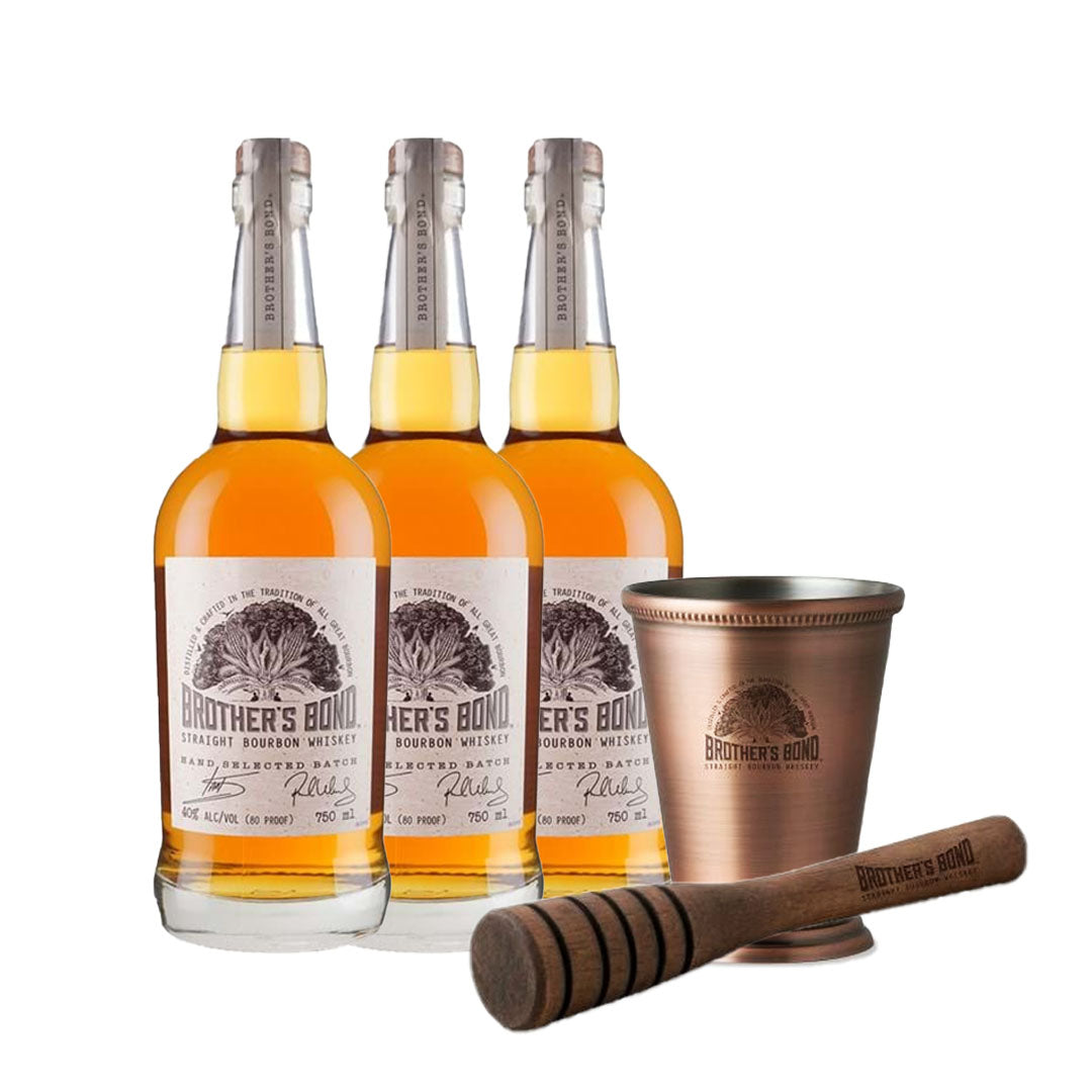 Brother’s Bond Julep + Honey Stick & Muddler Bundle_nestor liquor