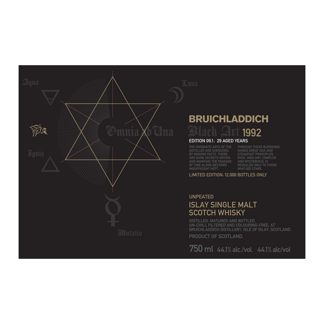 Bruichladdich Black Art 1992 Edition 09.1 29 Year Old 750ml_nestor liquor