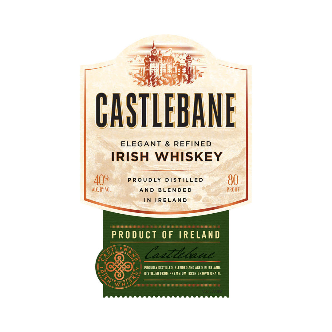 Castlebane Irish Whiskey 750ml_nestor liquor