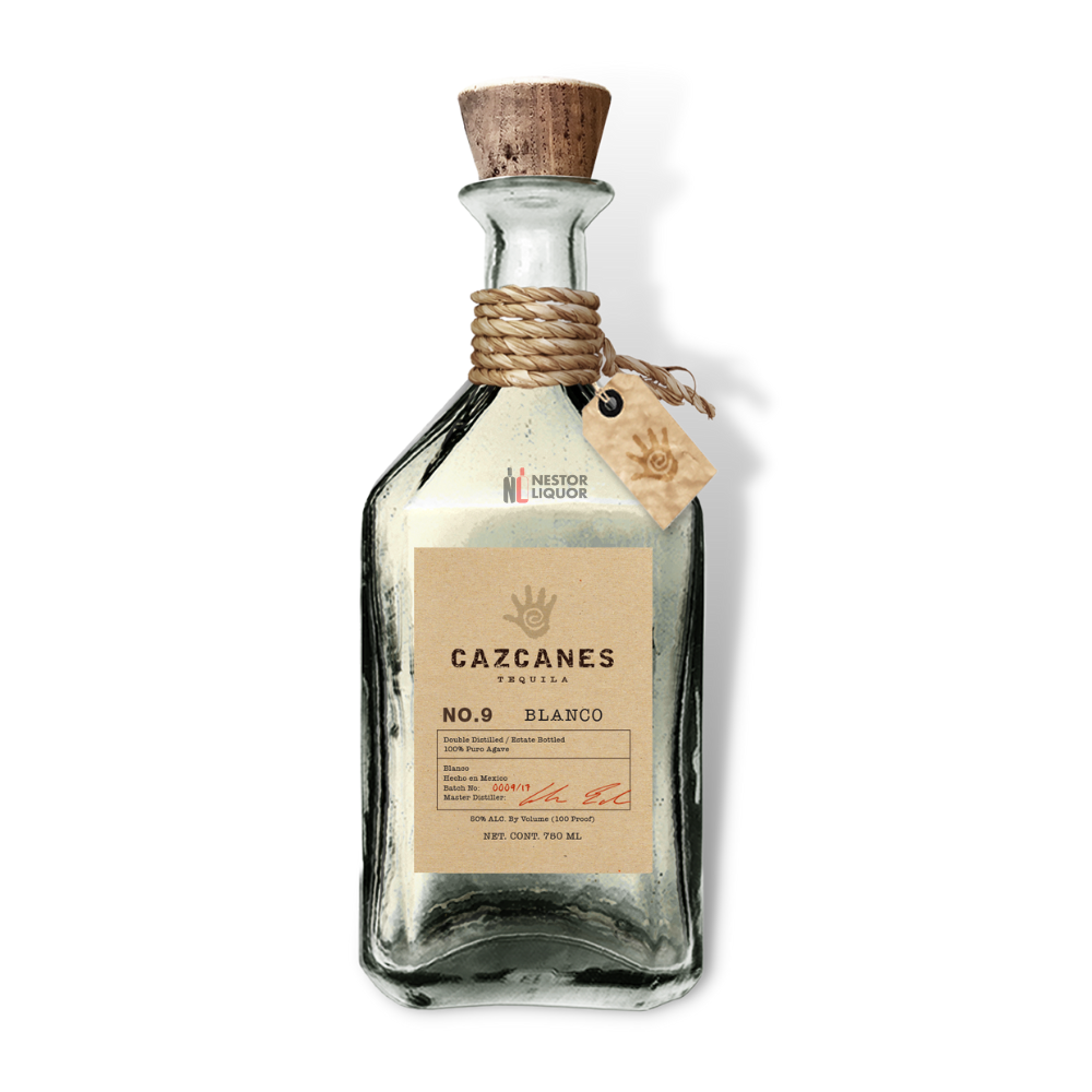 Cazcanes Tequila No.9 Blanco 100 PF 750ml_nestor liquor