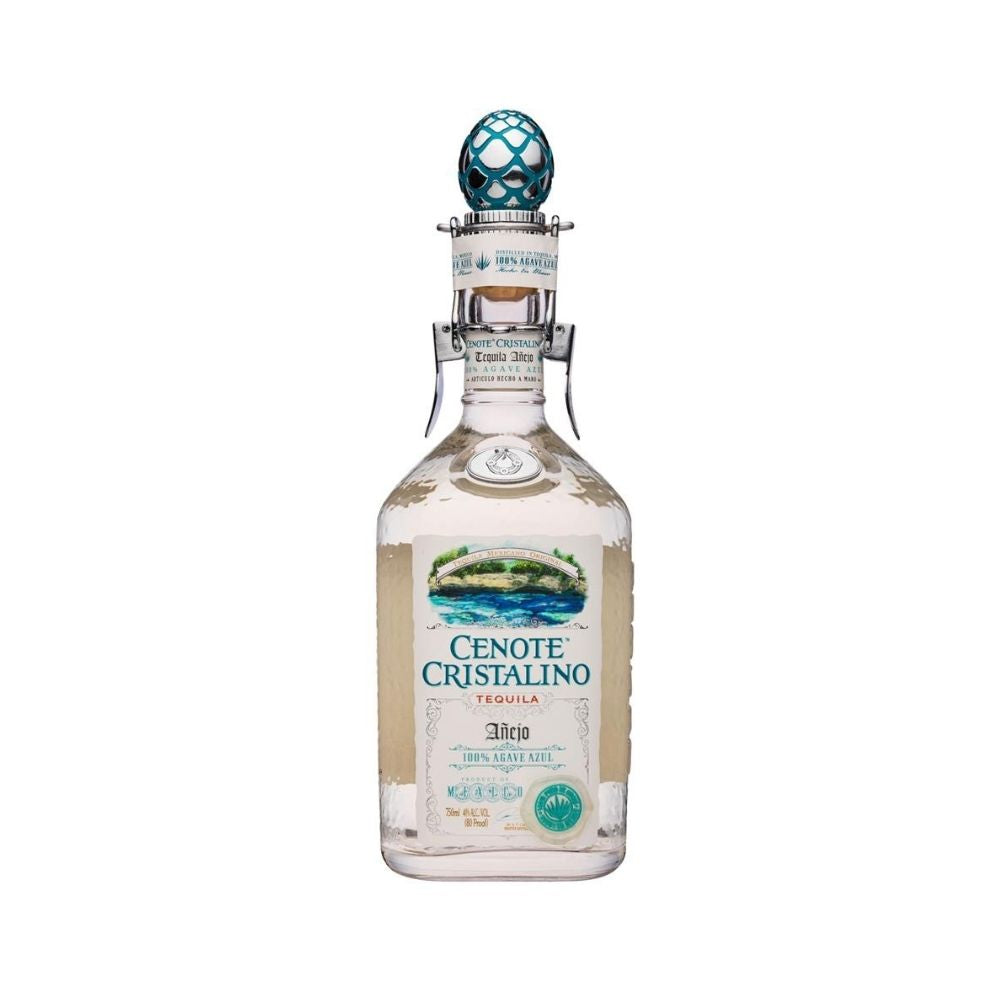 Cenote Cristalino Anejo Tequila 750ml_nestor liquor