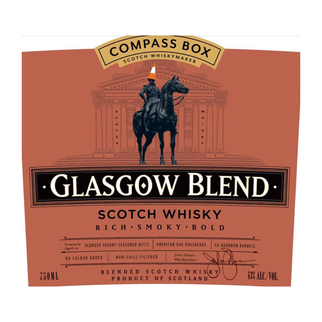 Compass Box Glasgow Blend Scotch Whisky 750ml_nestor liquor