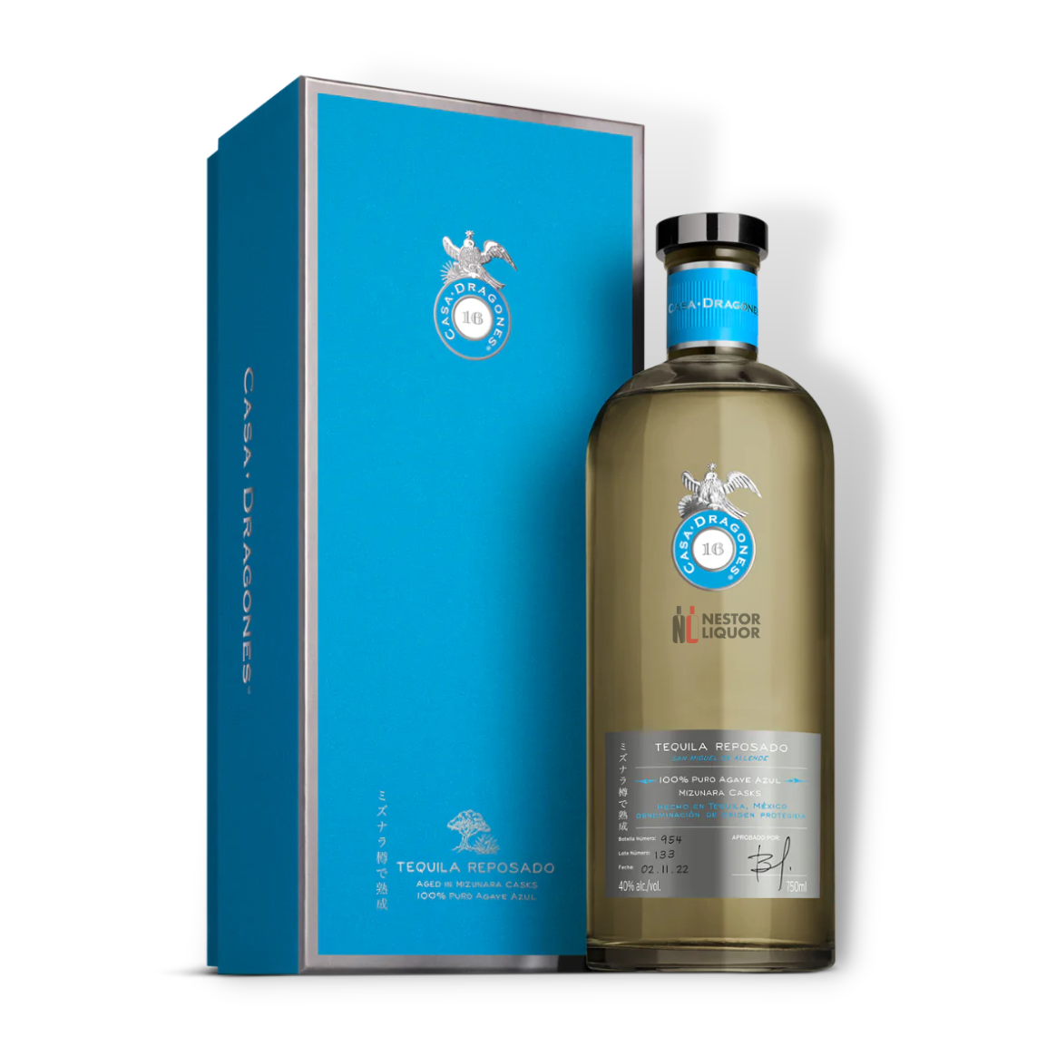 Casa Dragones Mizunara Reposado Tequila 750ml_nestor liquor