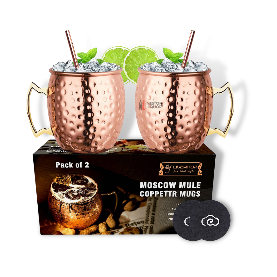 Moscow Mule Mugs Set of 2 18oz_nestor liquor