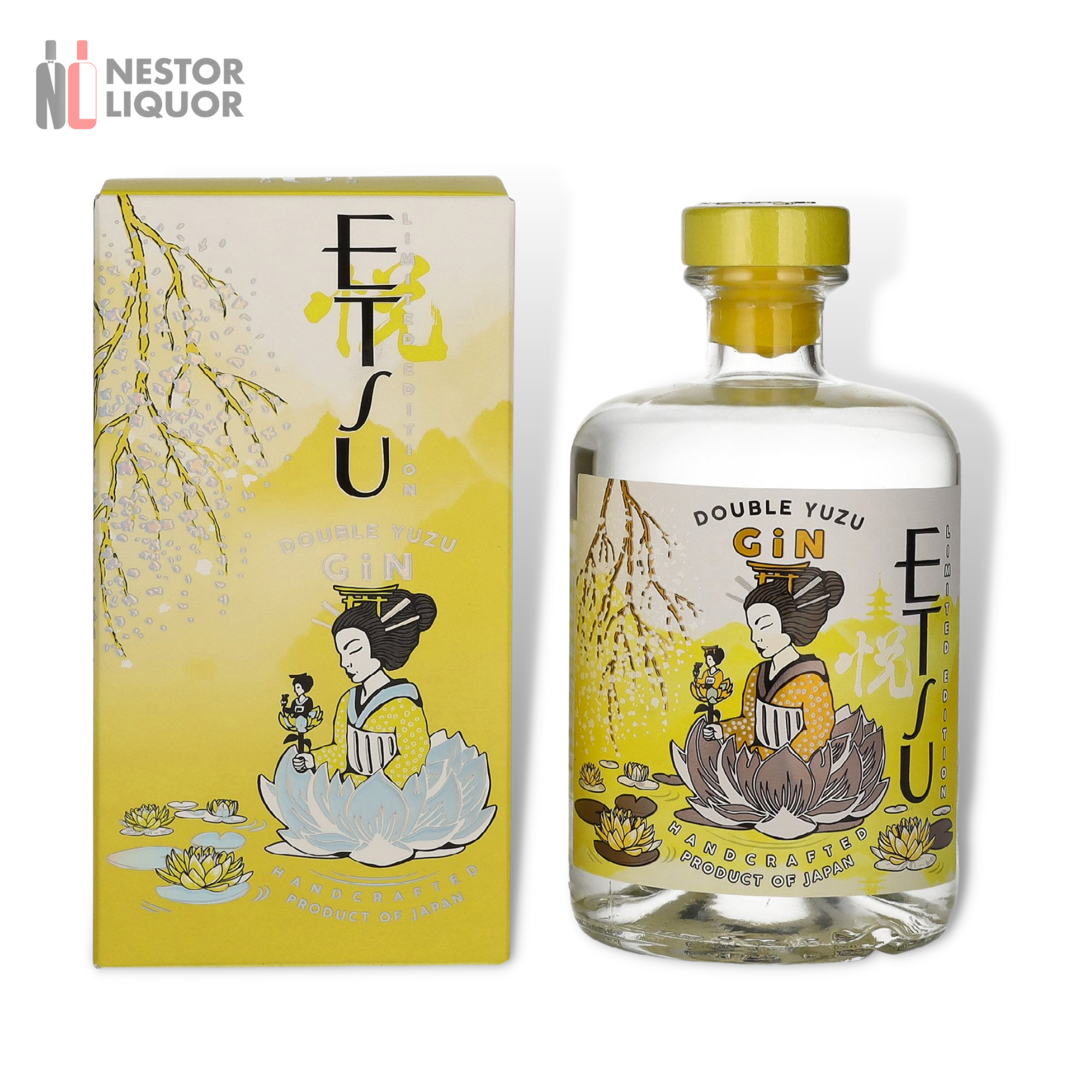 Etsu Double Yuzu Japanese Gin 700ml_nestor liquor