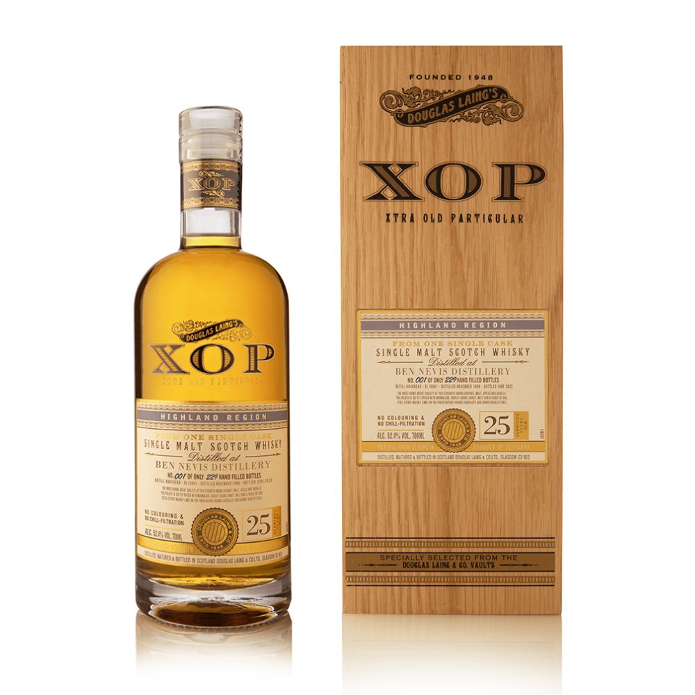 Douglas Laing's XOP Ben Nevis 25 Year Old Single Malt Scotch 700ml_Hollywood Beverage