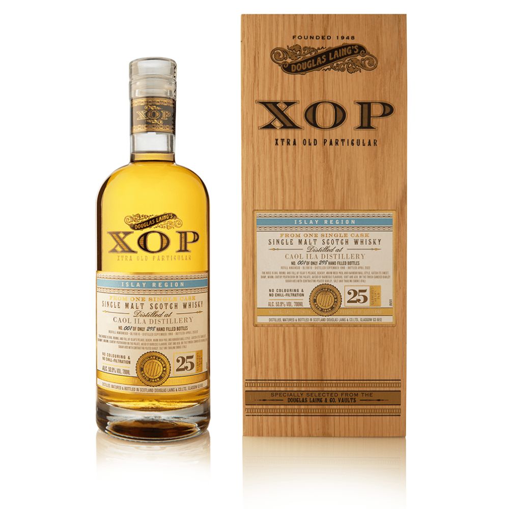 Douglas Laing's XOP Caol Ila 25 Year Old Single Cask 700ml_Hollywood Beverage