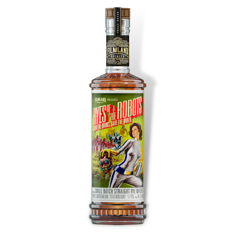 Filmland Eyes Of The Robots Straight Rye Whiskey 750ml_nestor liquor