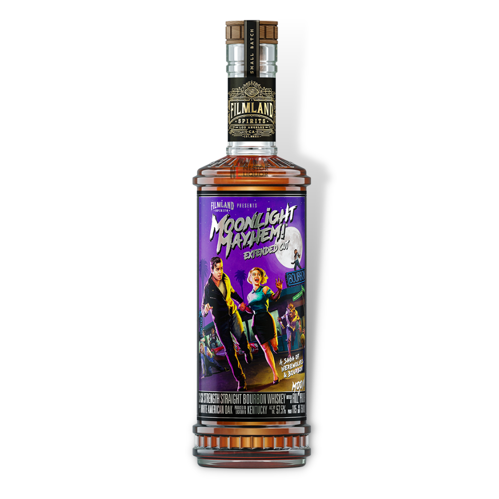 Filmland Moonlight Mayhem! Extended Cut Cask Strength Bourbon 750ml_nestor liquor