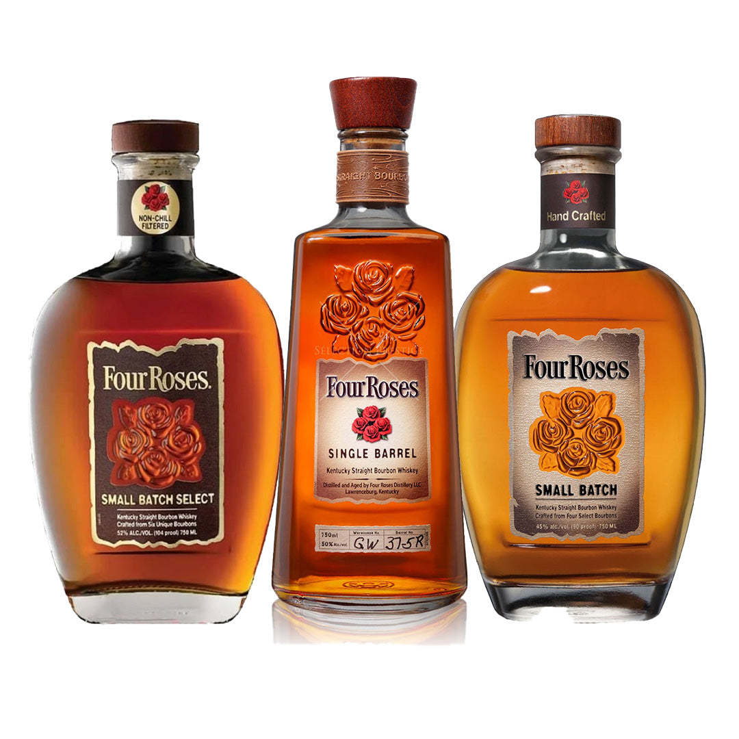 Four Roses Small Batch Select+Four Roses Small Batch+Four Roses Single Barrel Special_nestor liquor