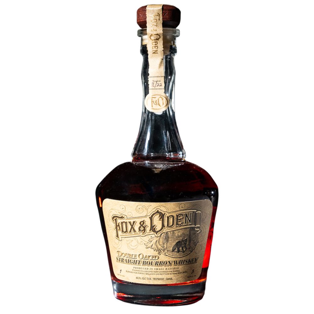 Fox & Oden Double Oaked Bourbon 750ml_Hollywood Beverage