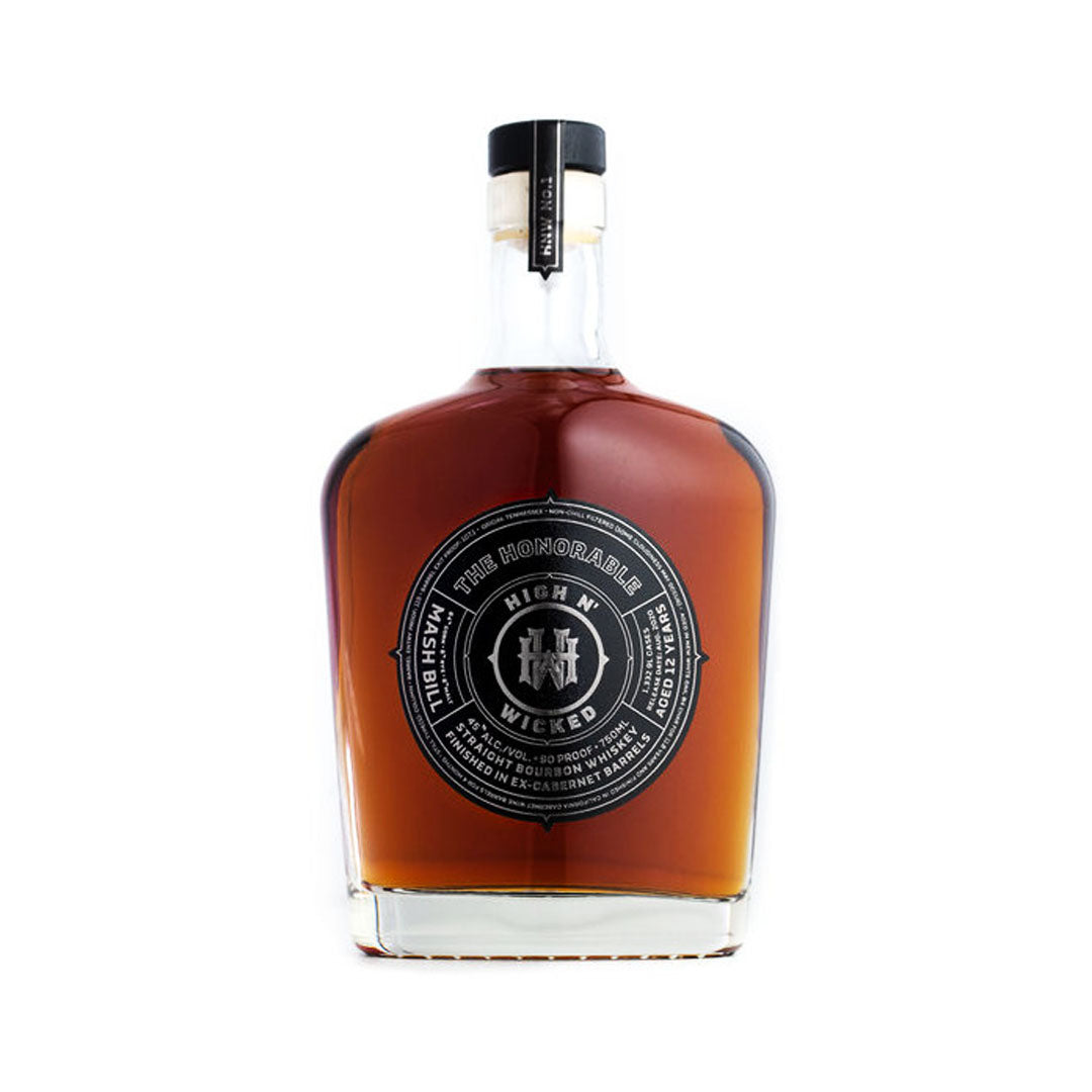 High N’ Wicked The Honorable 12 Year Old Straight Bourbon 750ml_nestor liquor