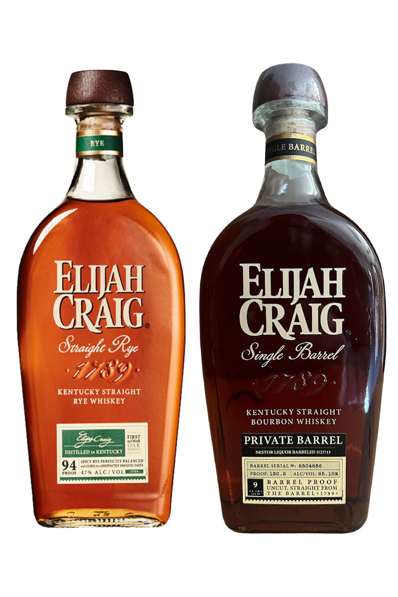 Elijah Craig Private Select Barrel Proof 'The Elijah Craig Run 2.0' 130.2 PF Bundle - Hollywood Beverage