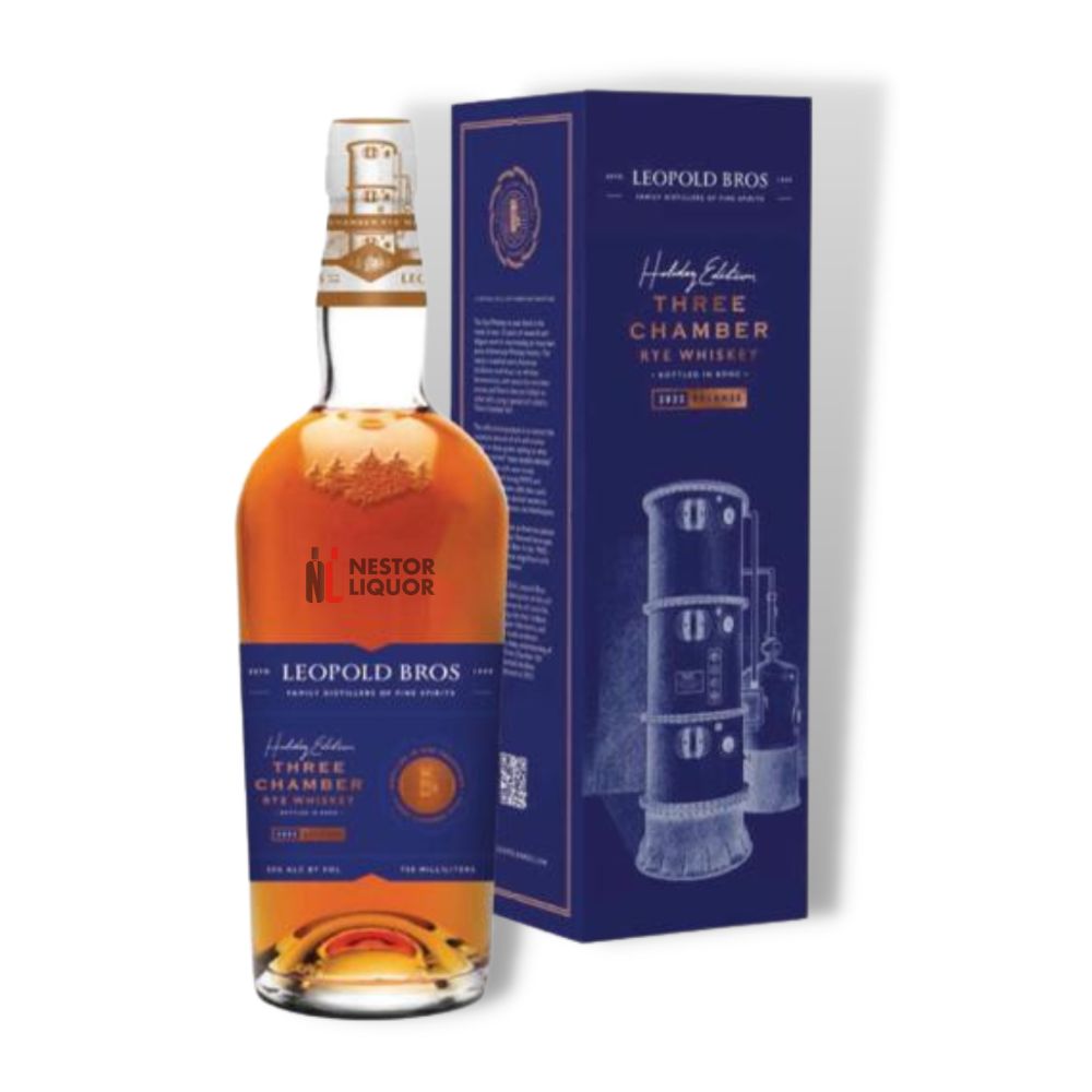 Leopold Bros Three Chamber Rye Holiday Edition 2022 Release 750ml_nestor liquor