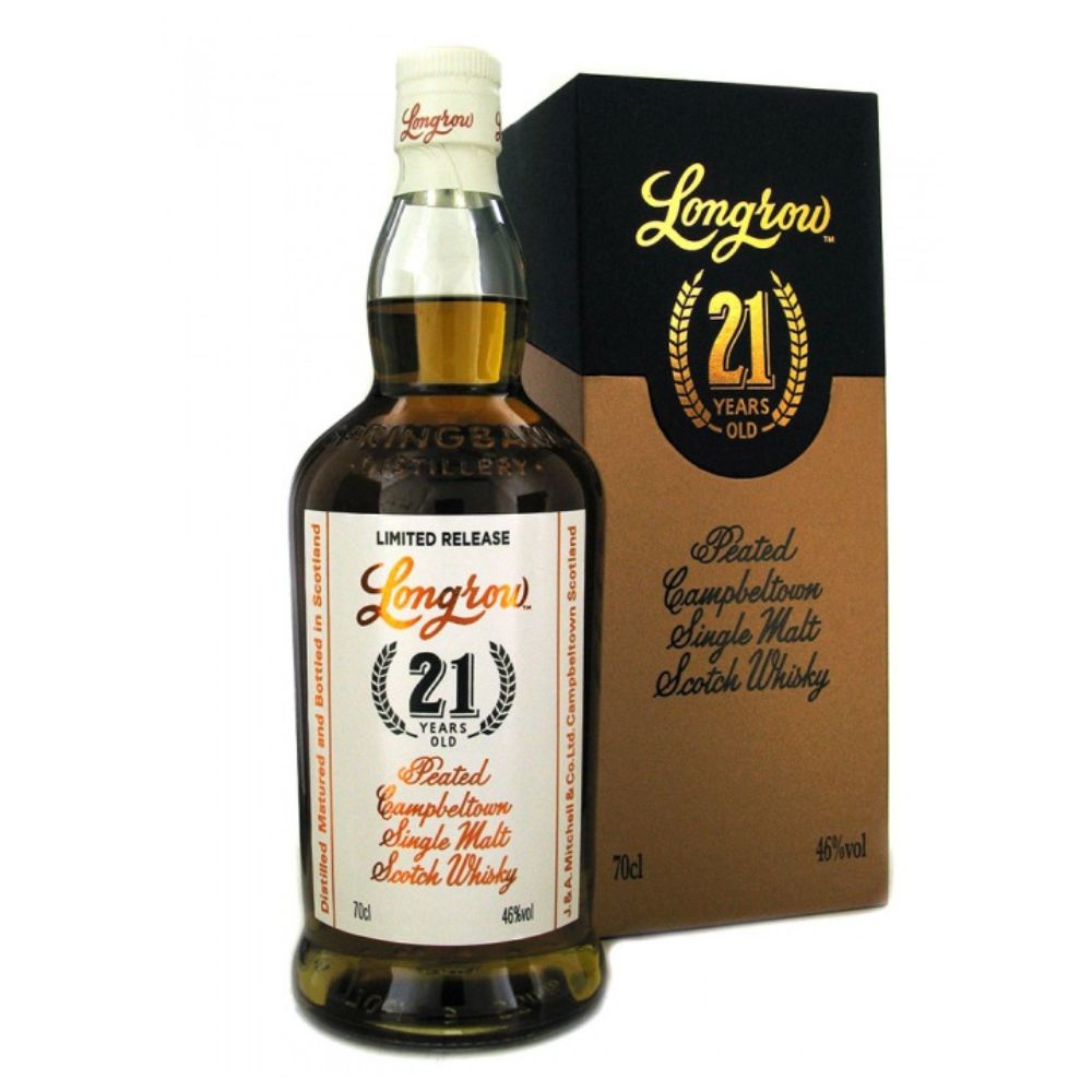 Longrow 21 Year Old Single Malt Scotch_Hollywood Beverage