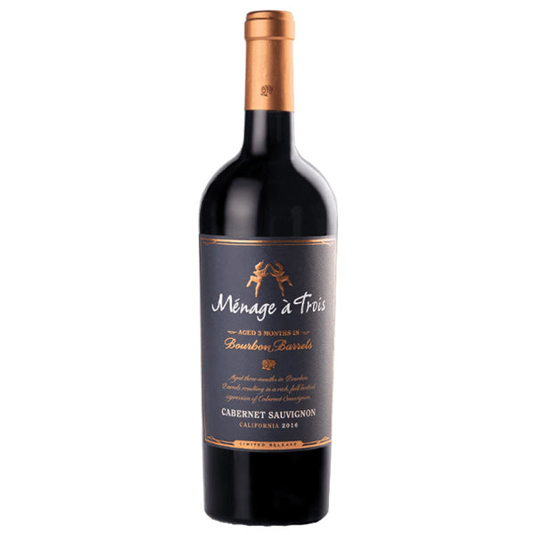 Menage A Trois Bourbon Barrel Cabernet Sauvignon 750ml_nestor liquor