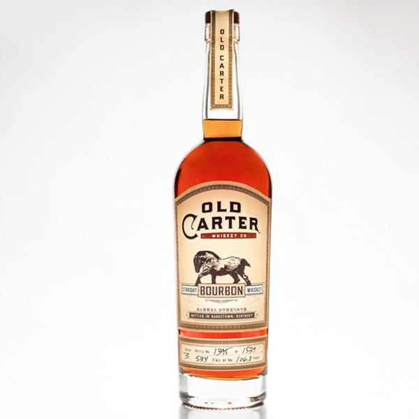 Old Carter 12 Year Old Barrel Strength Straight American Whiskey Batch #3 750ml_nestor liquor