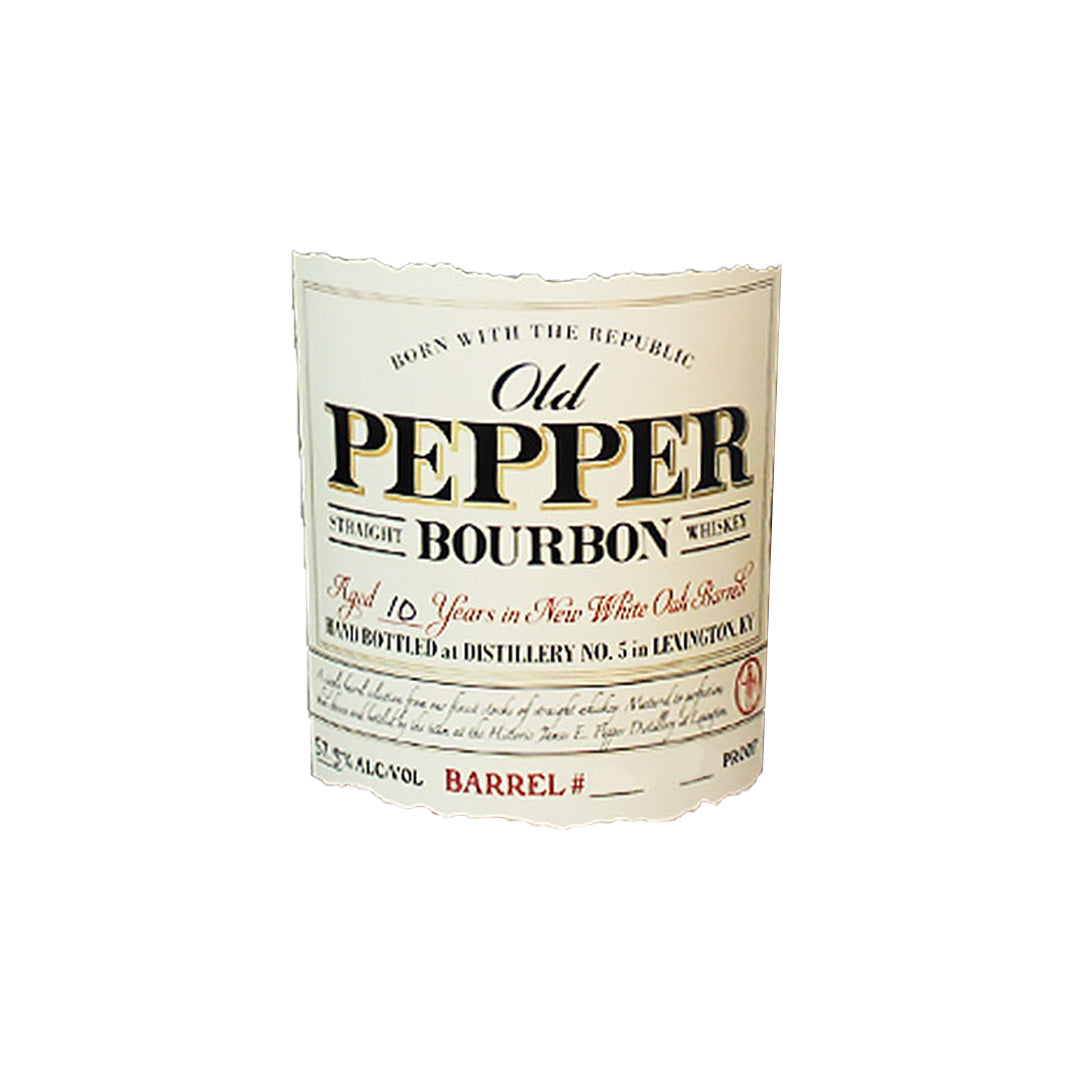 Old Pepper 10 Year Old Bourbon 750ml_nestor liquor