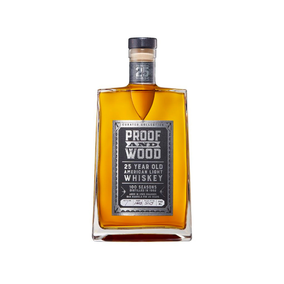 Proof And Wood 100 Seasons 25 Year Whiskey 750ml_nestor liquor