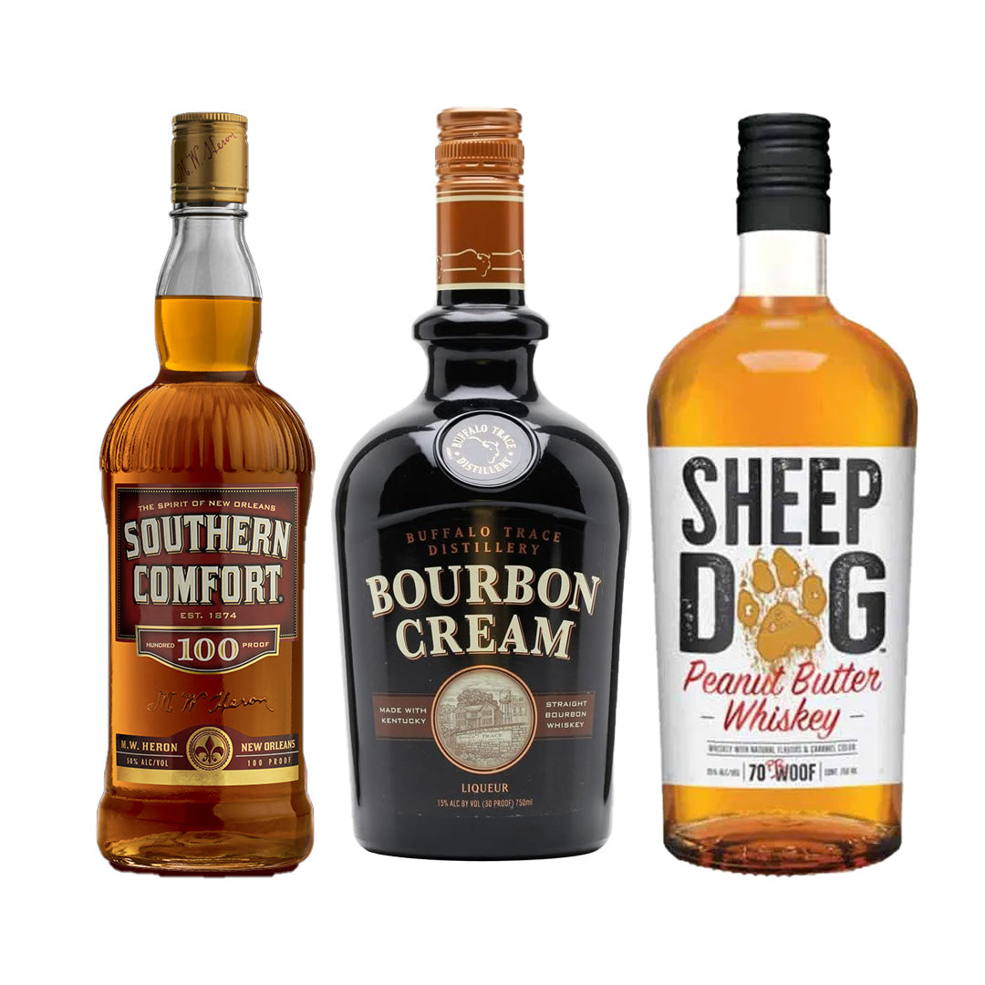 Southern Comfort 100PF+Sheep Dog+Bourbon Cream Special_nestor liquor