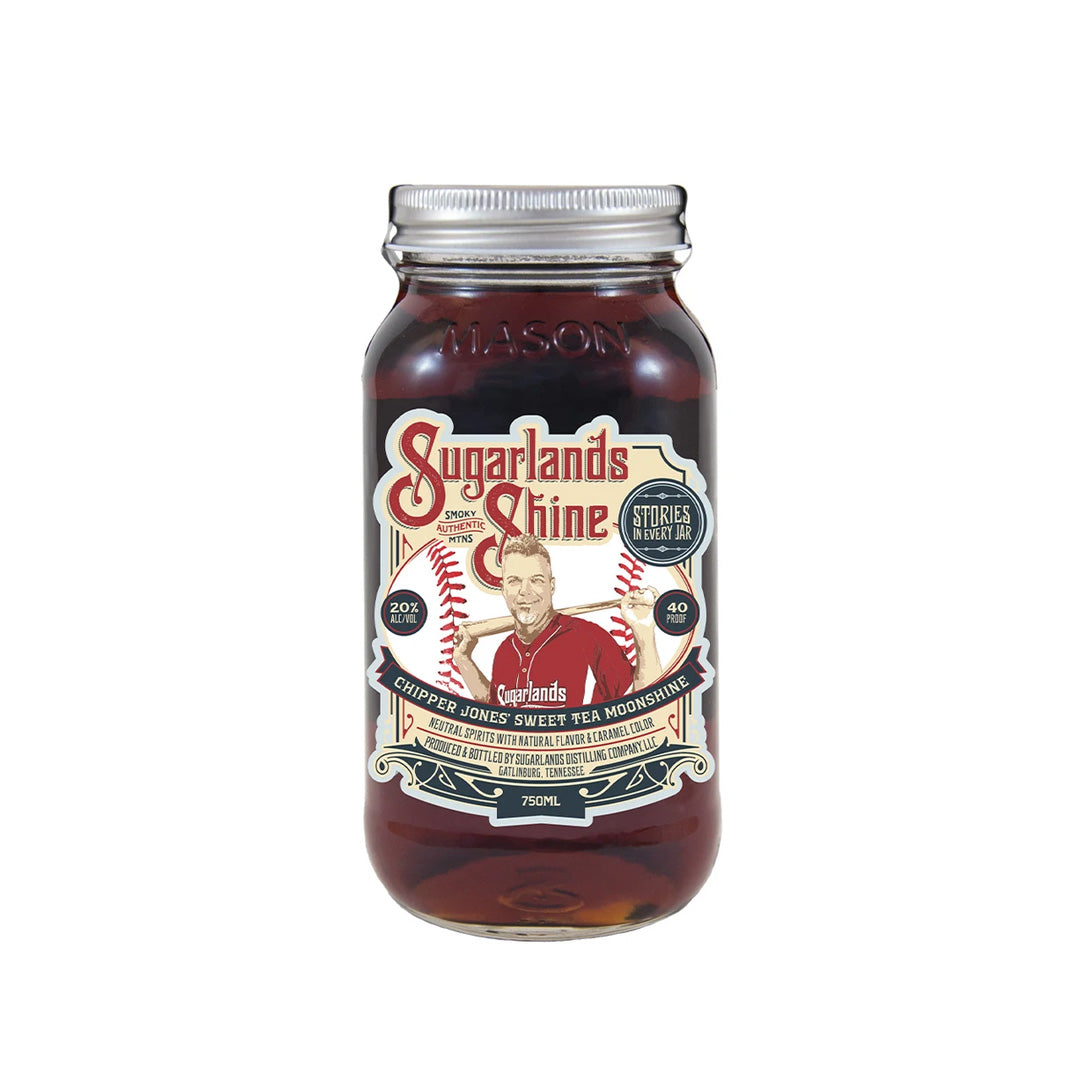 Sugarlands Shine Chipper Jones Sweet Tea Moonshine 750ml_nestor liquor