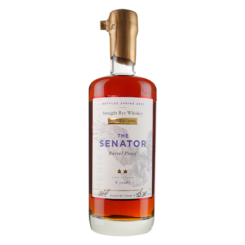 The Senator Single Barrel 6 Year Rye 2021 750ml_nestor liquor