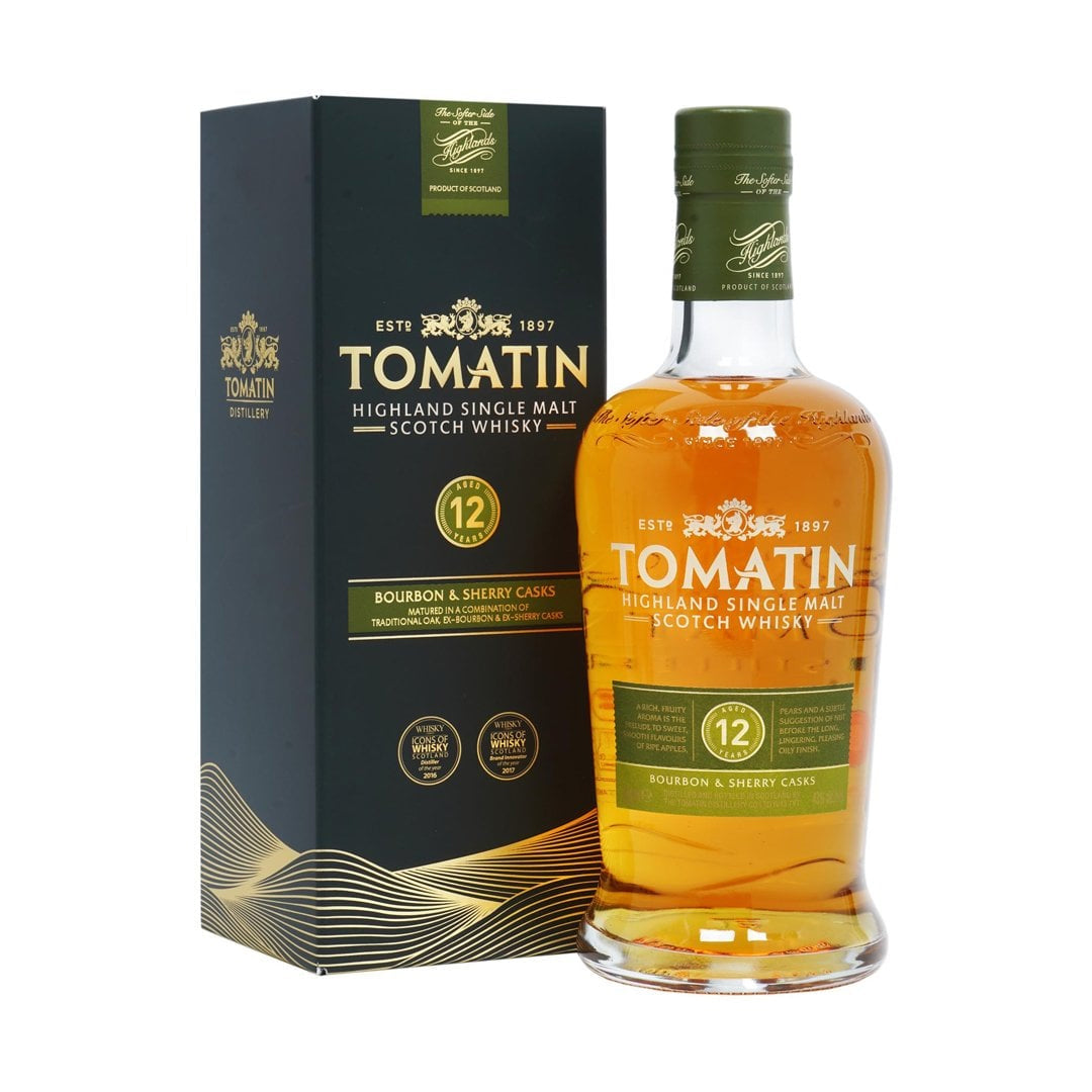 Tomatin 12 Year Old Single Malt 750ml_nestor liquor