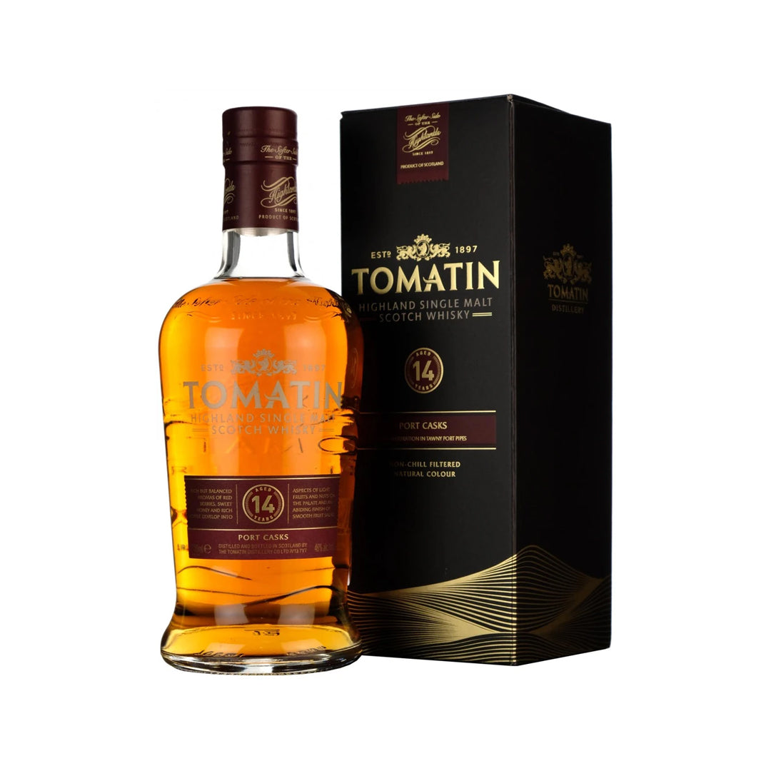 Tomatin 14 Year Old Port Cask Single Malt 750ml_nestor liquor