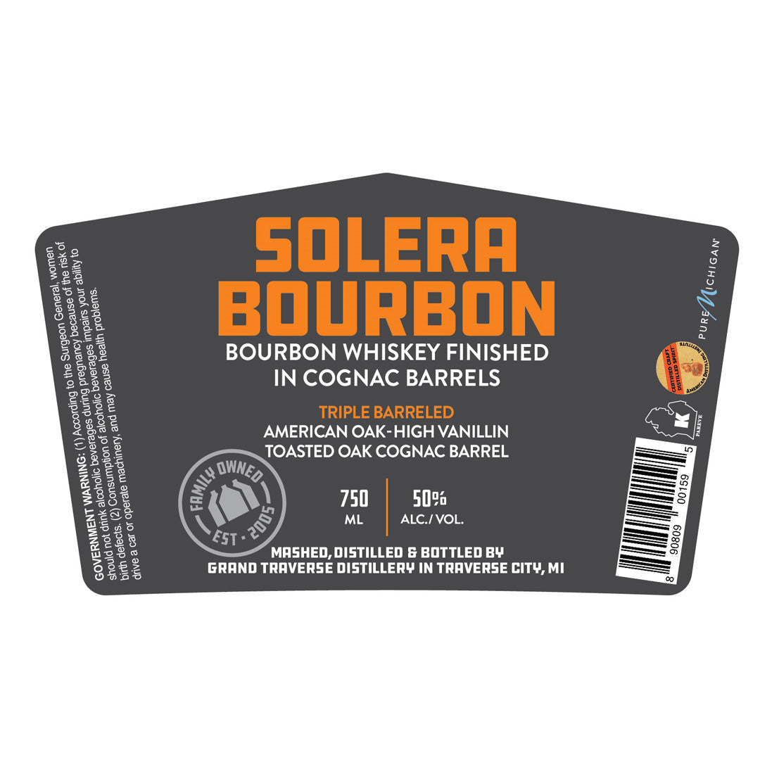 Traverse City Solera Bourbon 750ml_nestor liquor