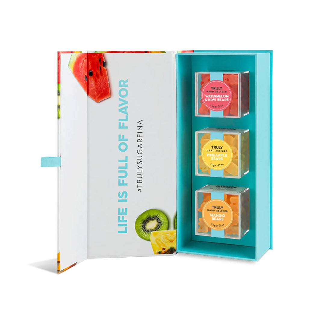 Truly X Sugarfina 3 Piece Candy Bento Box_nestor liquor