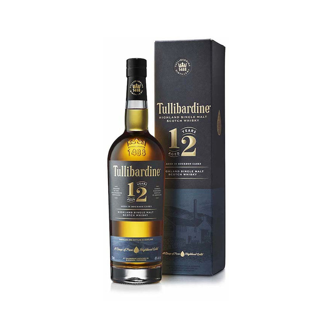 Tullibardine 12 Year Single Malt Scotch 750ml_nestor liquor