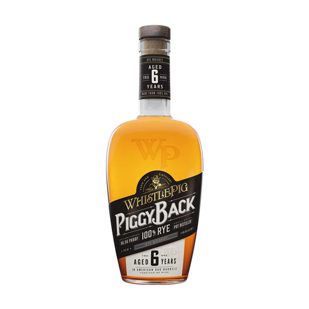 Whistle Pig Piggyback 100 Rye Whiskey 6 Years 750ml_nestor liquor