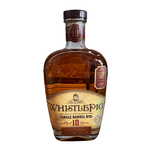 Whistlepig 10-year San Diego Barrel Boys Single Barrel Rye Whiskey 16-year 750ml_nestor liquor