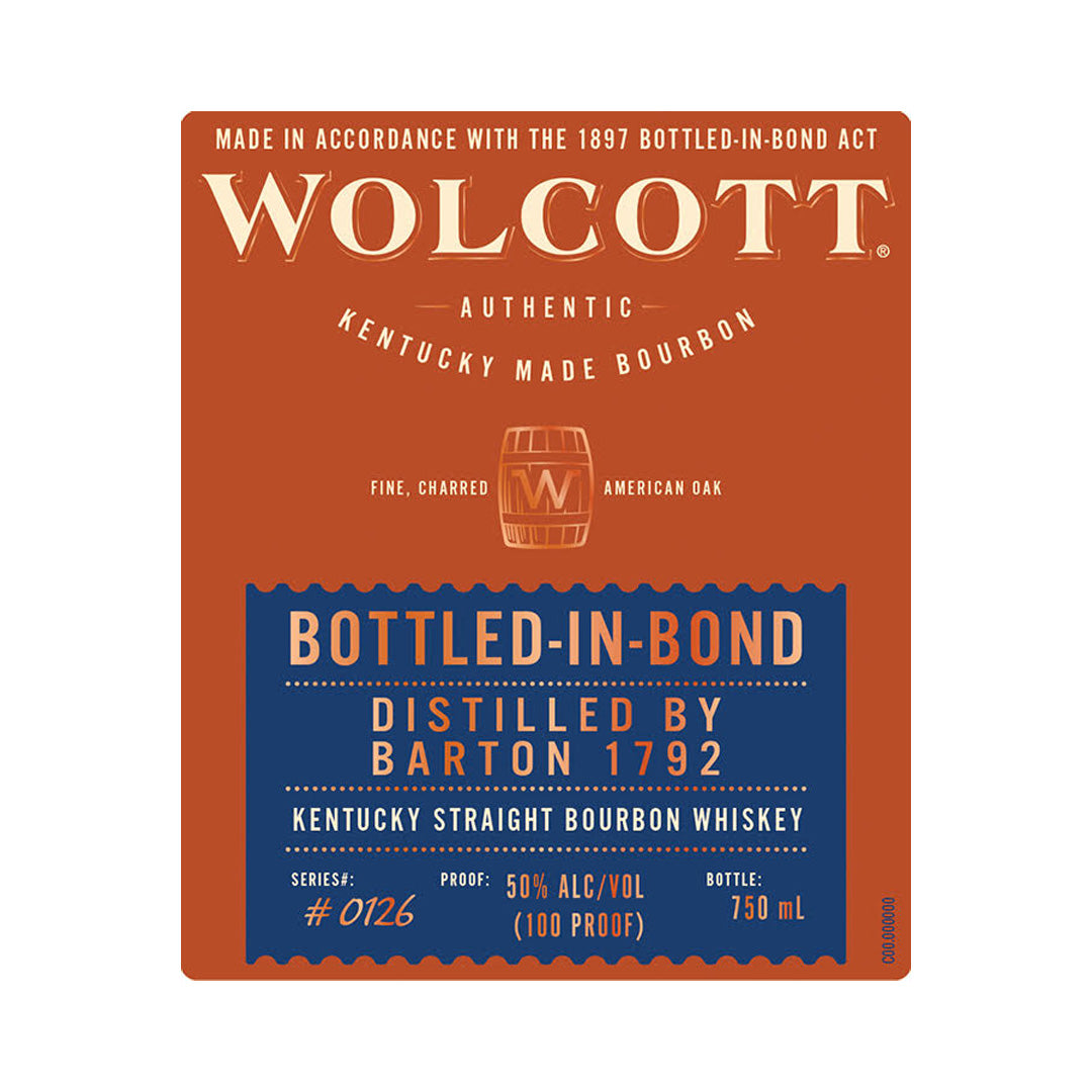 Wolcott Bourbon Bottled In Bond 750ml_nestor liquor