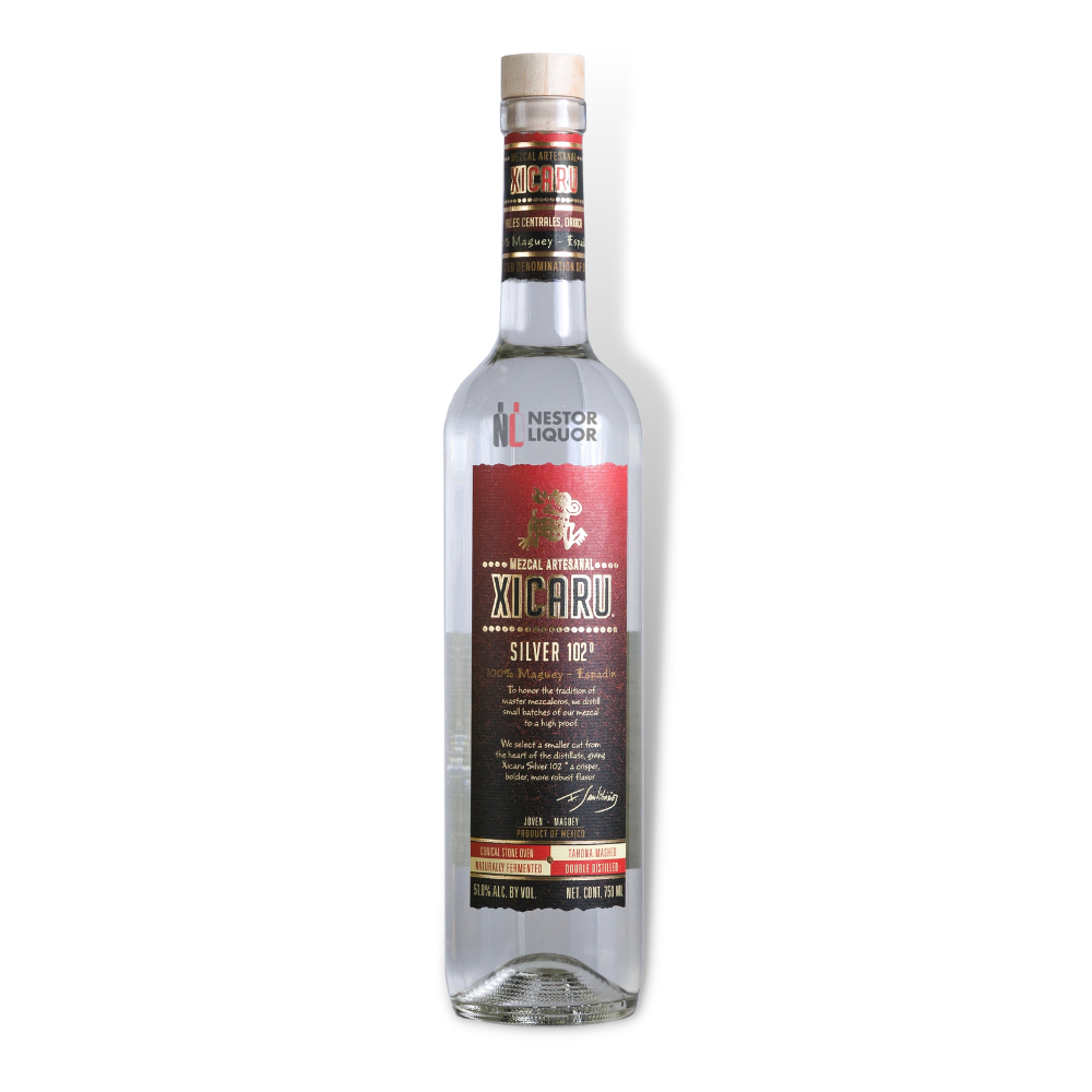 Xicaru Silver 102 Mezcal 750ml_nestor liquor