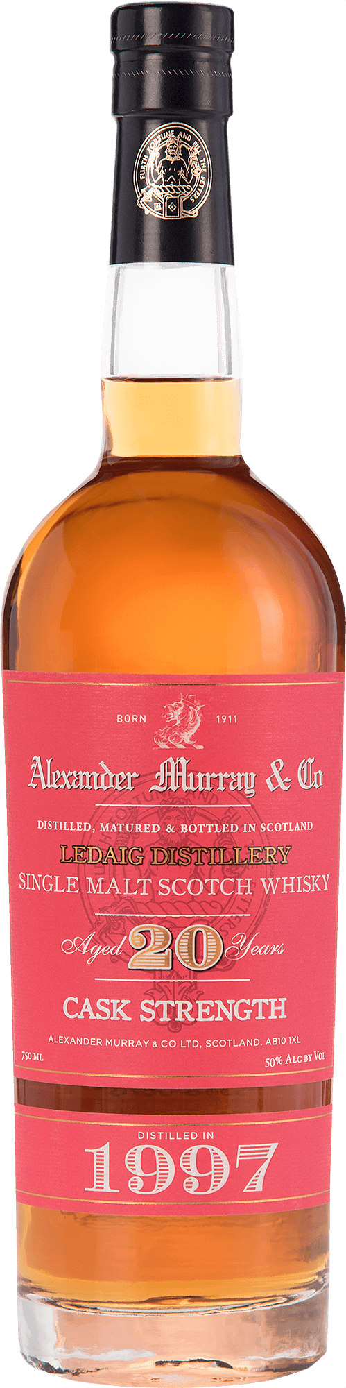 ALEXANDER MURRAY LEDAIG SINGLE MALT 20 YEARS CASK STRENGTH 750ml - Hollywood Beverage