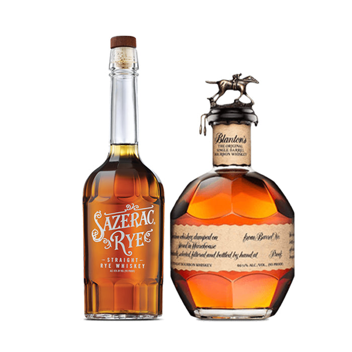 Blanton Single Barrel 700ml + Sazerac Rye 750ml_nestor liquor