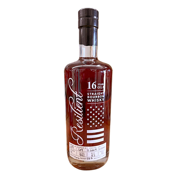 Resilient 16 Year Cask Strength Bourbon 116.6 750ml_nestor liquor