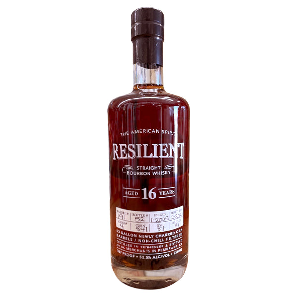 Resilient 16 Year Straight Bourbon Barrel #191 750ml_nestor liquor