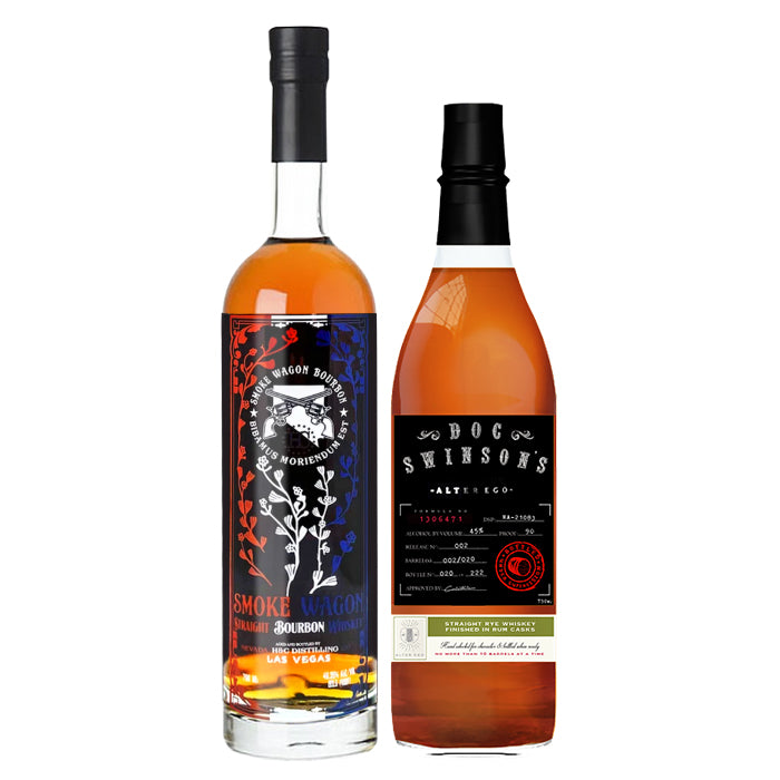 Smoke Wagon Red, White & Blue +Doc Swinson's Rye Whiskey_nestor liquor